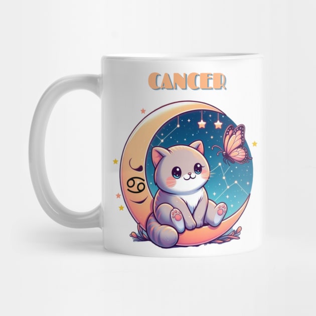 Cancer Zodiac Cat by Bubbles